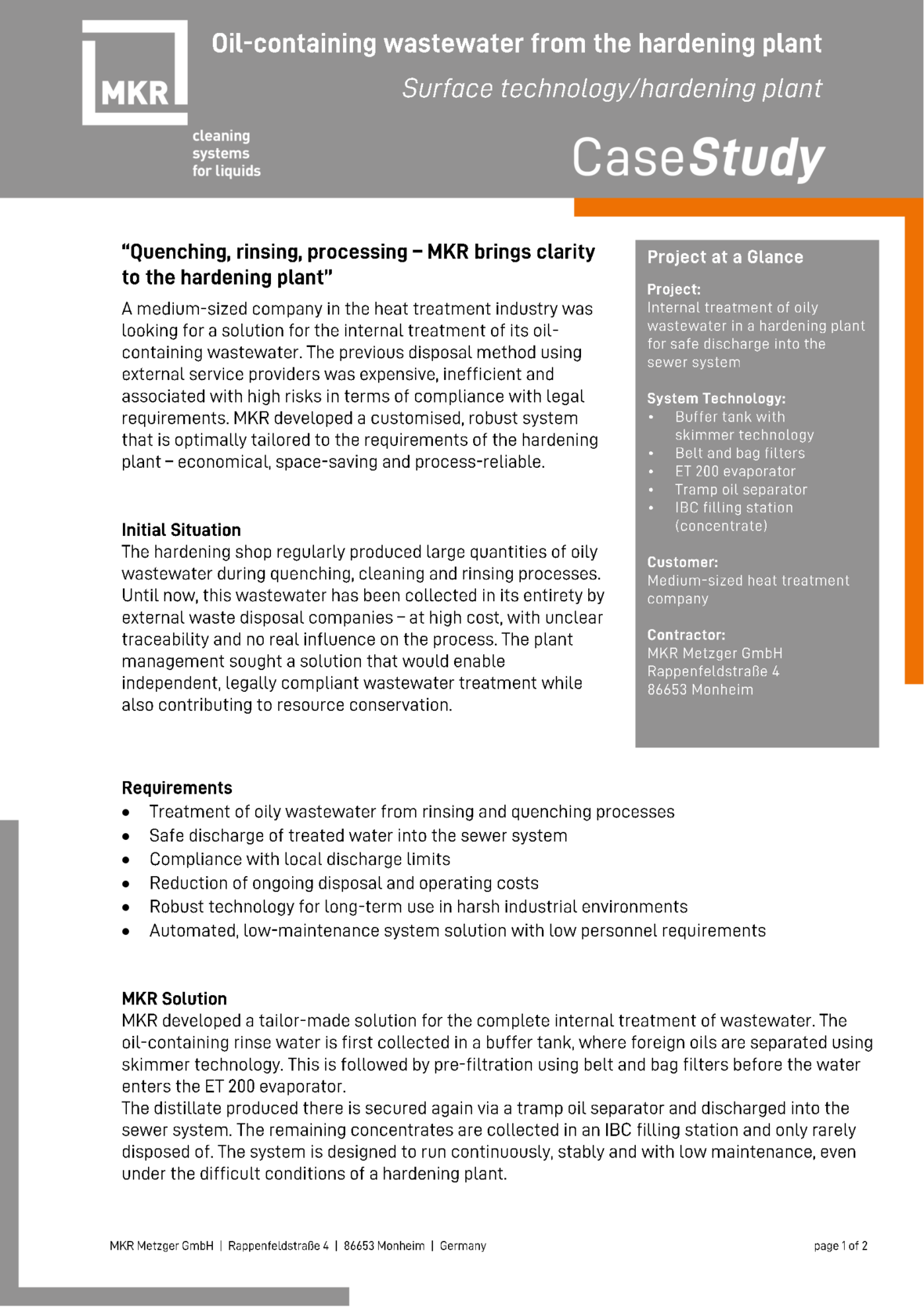casestudy_surface-technology_hardening-plant_oil-containing-wastewater_en